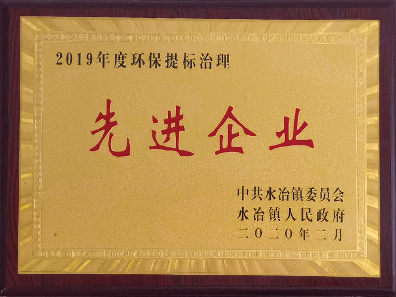 2019年度環(huán)保提標治理企業(yè)